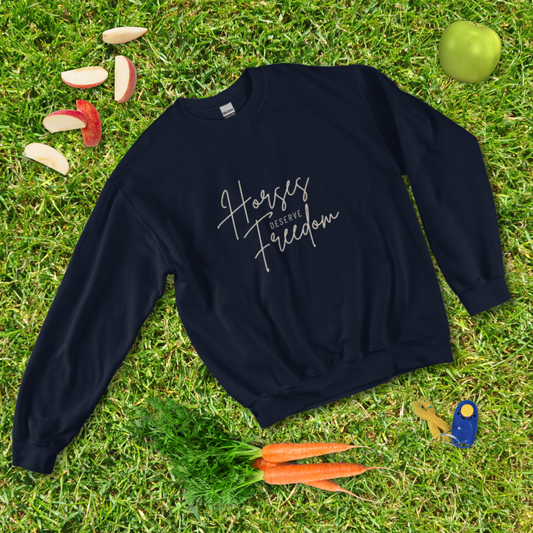 Horses Deserve Freedom Sweatshirt