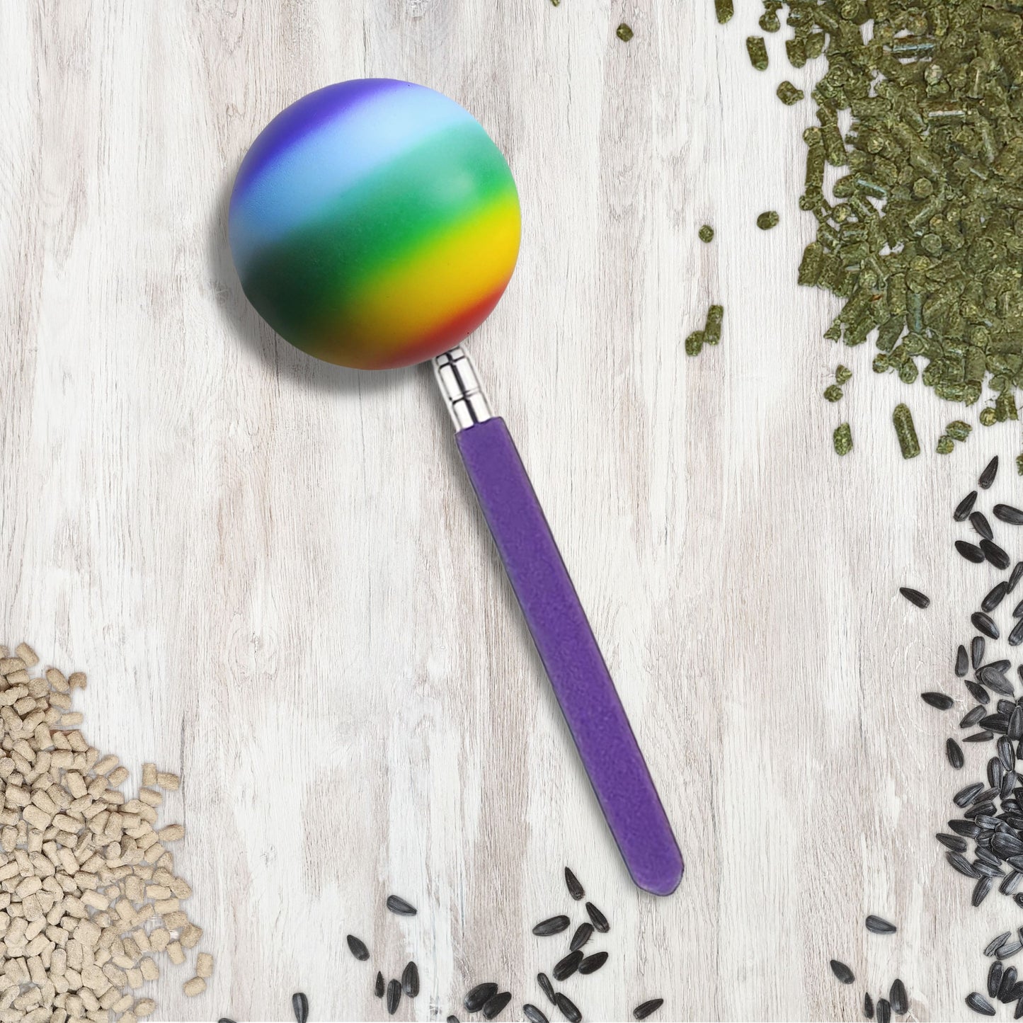 Rainbow Pride Target Stick (+ Free Clicker!)