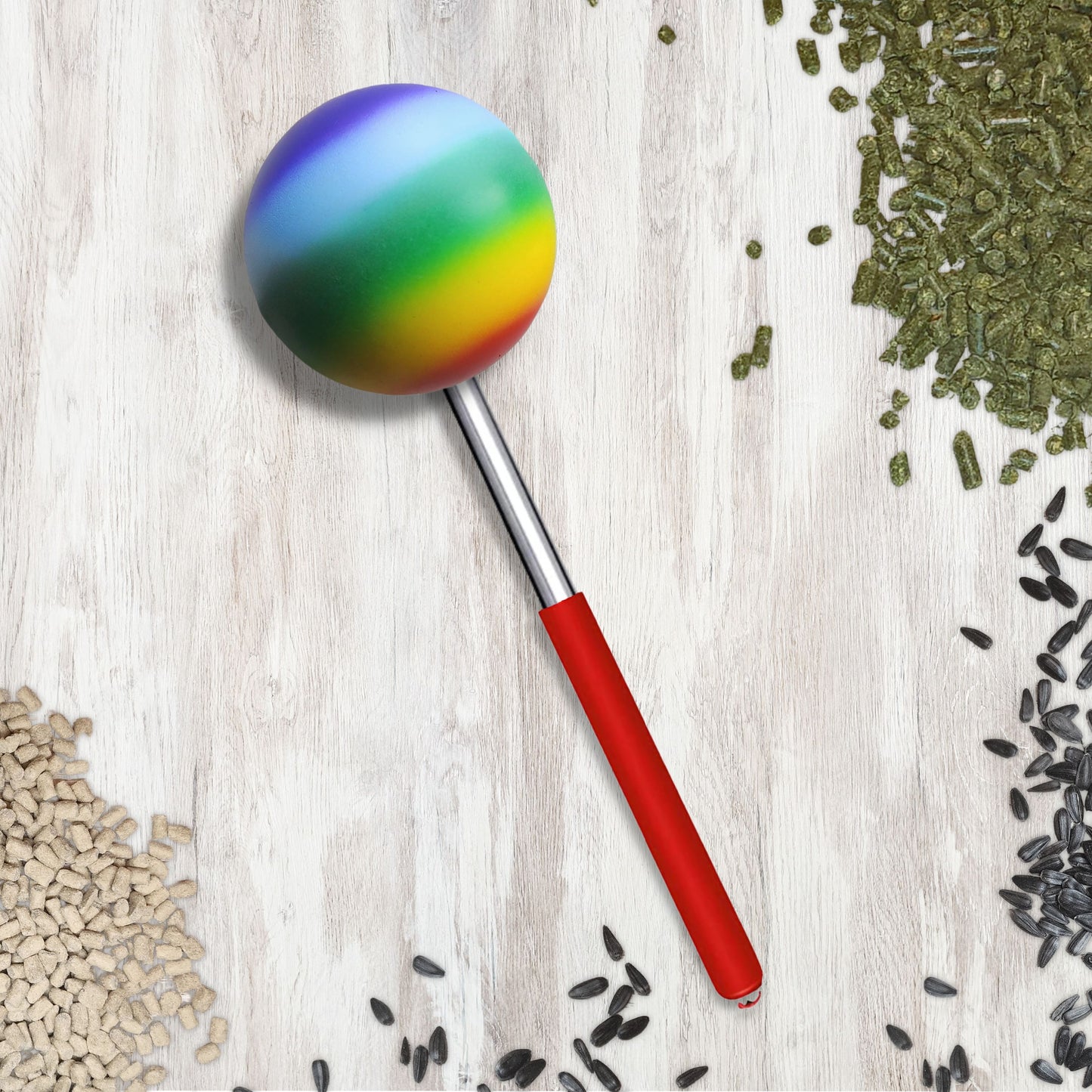 Rainbow Pride Target Stick (+ Free Clicker!)