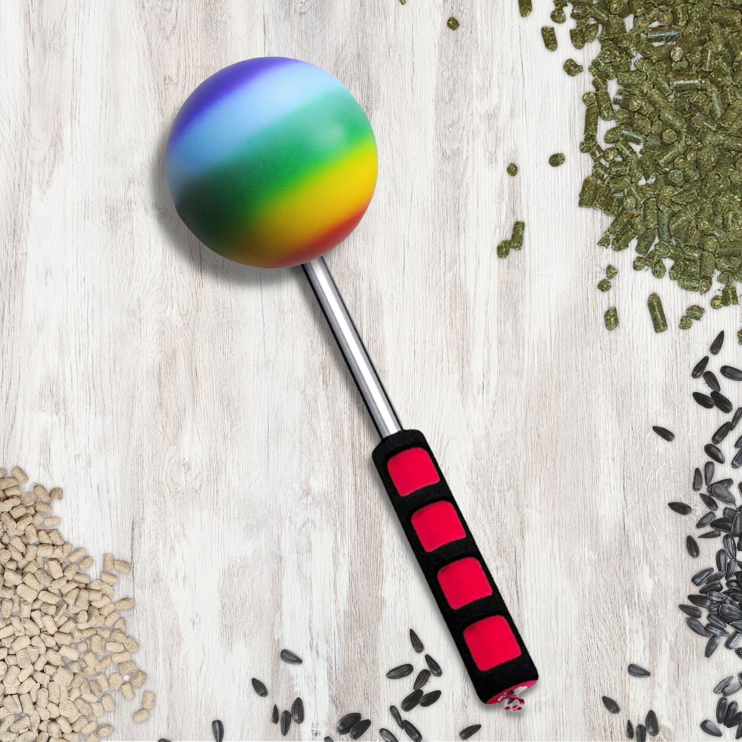 Rainbow Pride Target Stick (+ Free Clicker!)