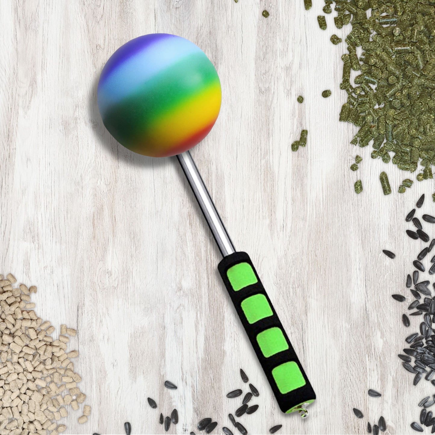 Rainbow Pride Target Stick (+ Free Clicker!)