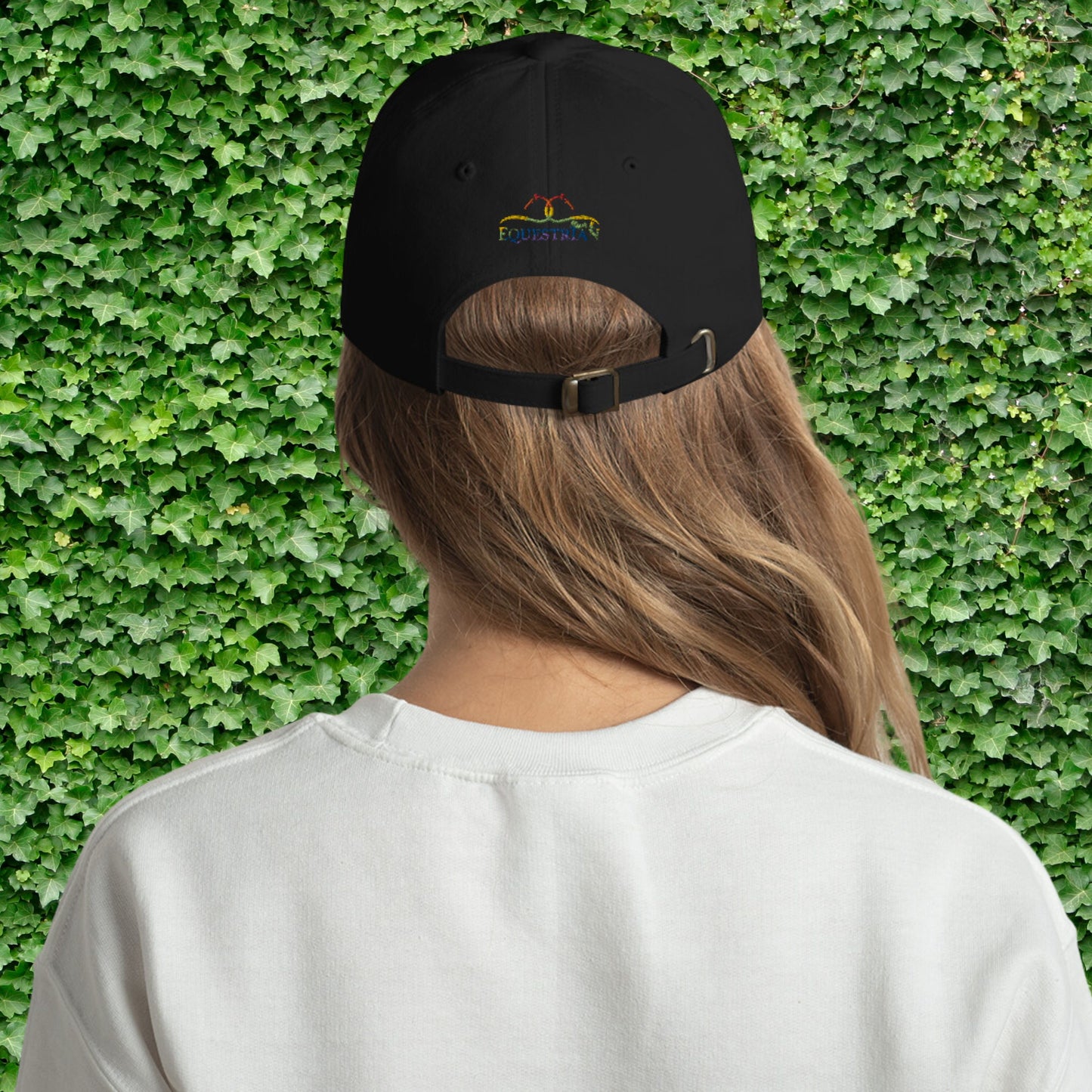 Positive Vibes Only Rainbow Dad Cap